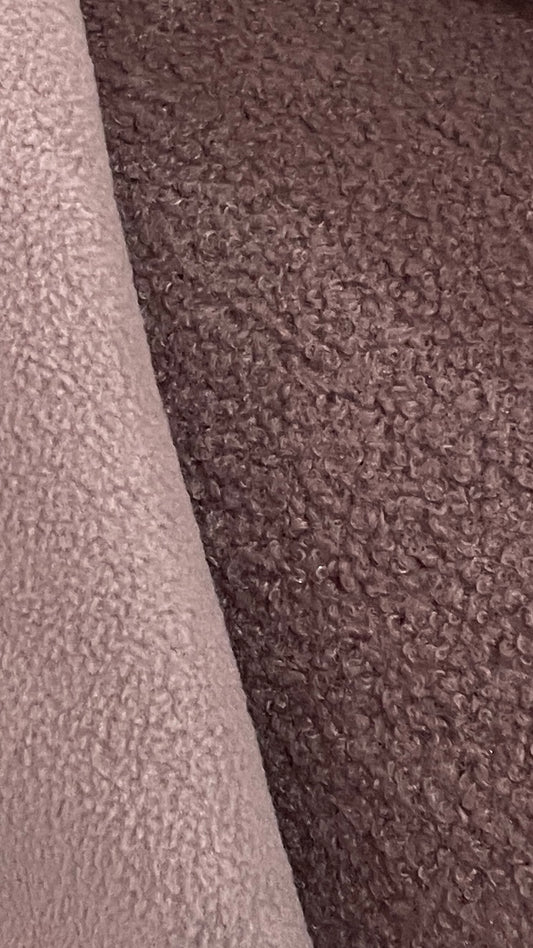 Teddy Bouclette envers polaire Blush