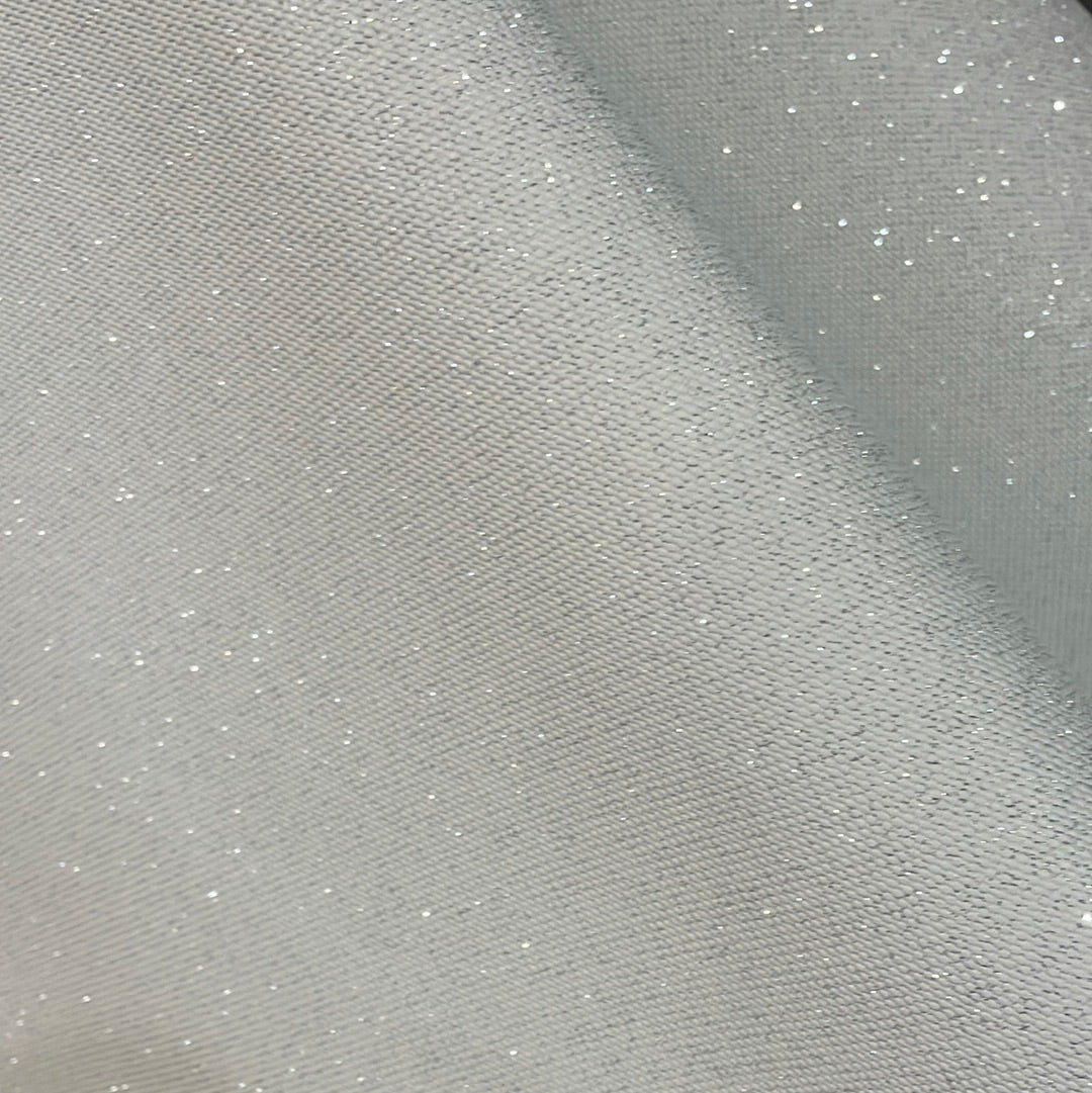 Simili star lurex Blanc