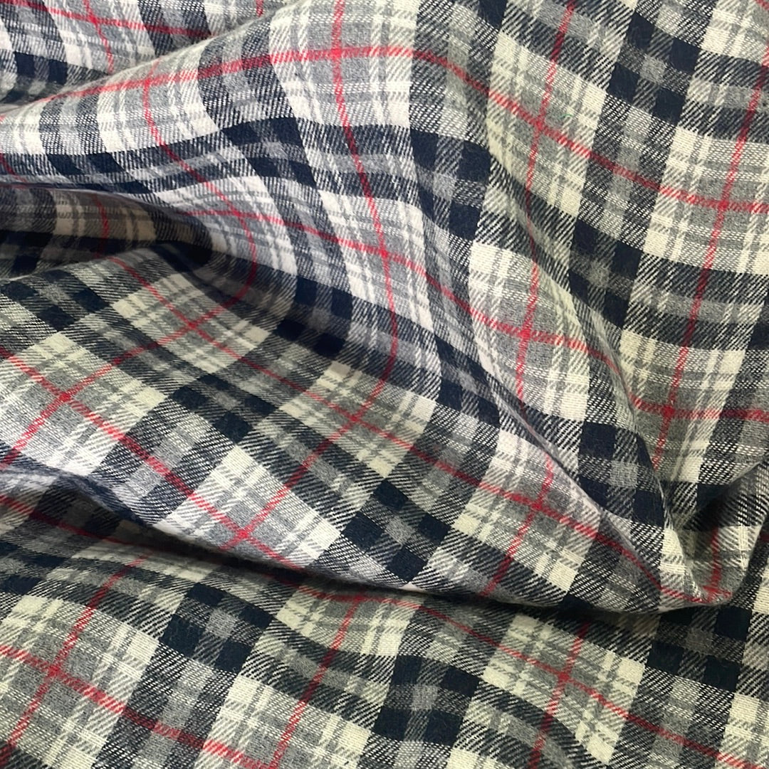 Tartan Brushed Rayé