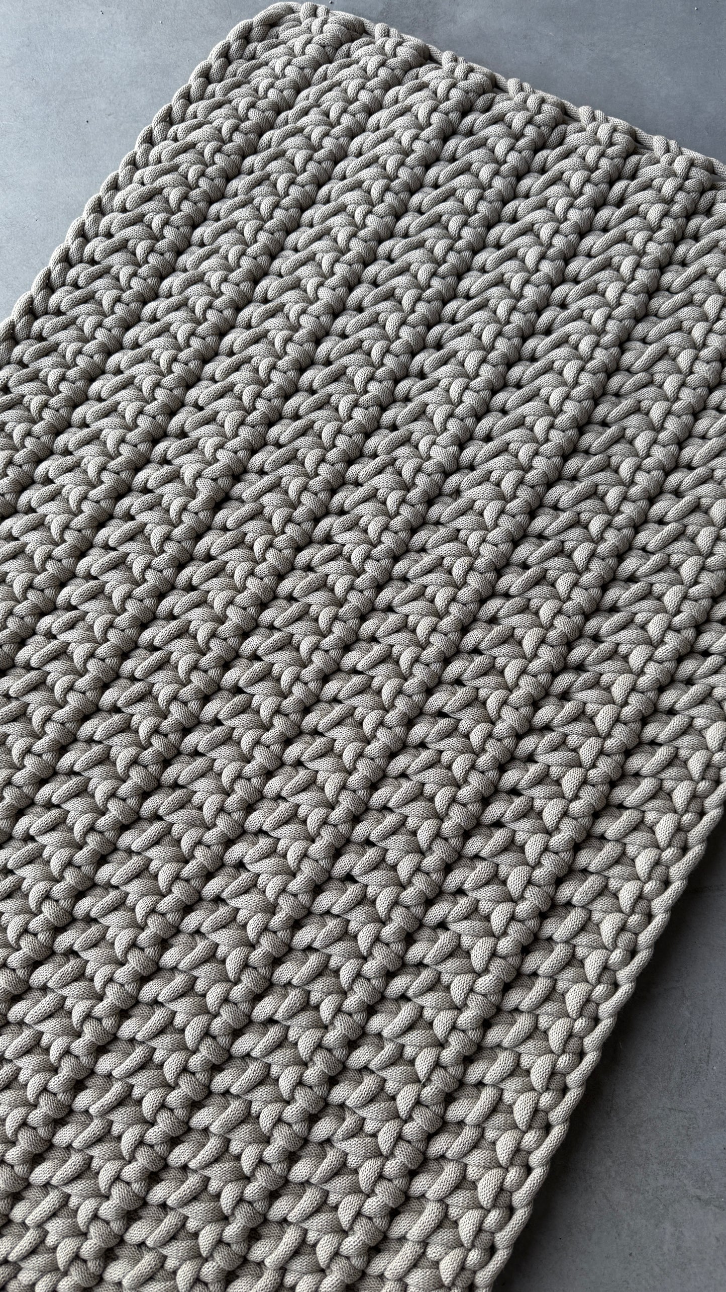 DIY Crochet Floor Mat Kit