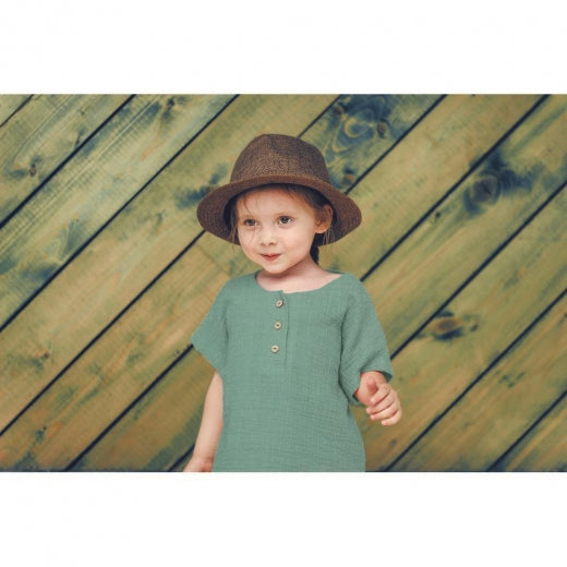 Tissu Double Gaze Glitter Poppy Mauve