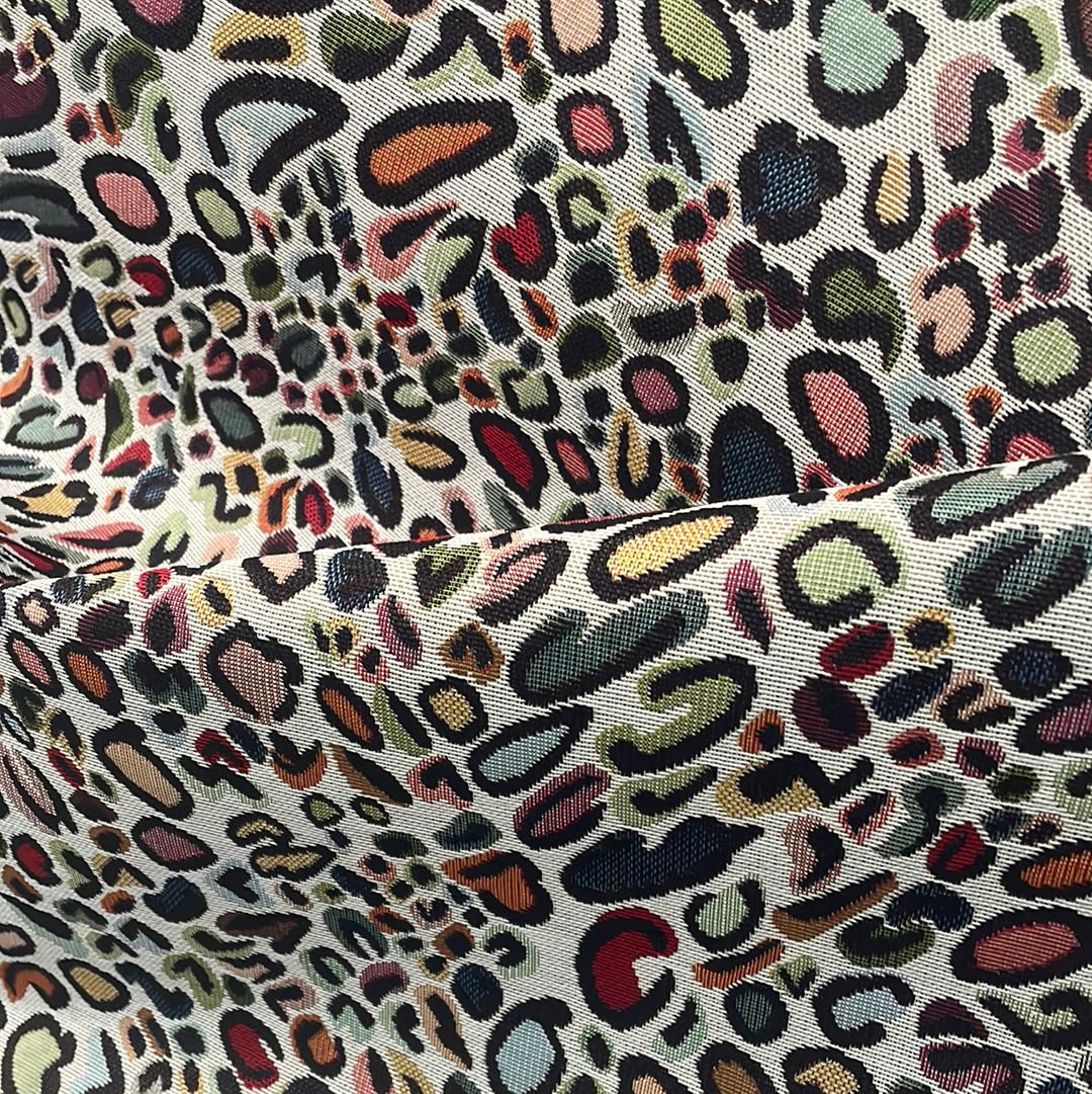 Tissu Jacquard Baltic Multicolore