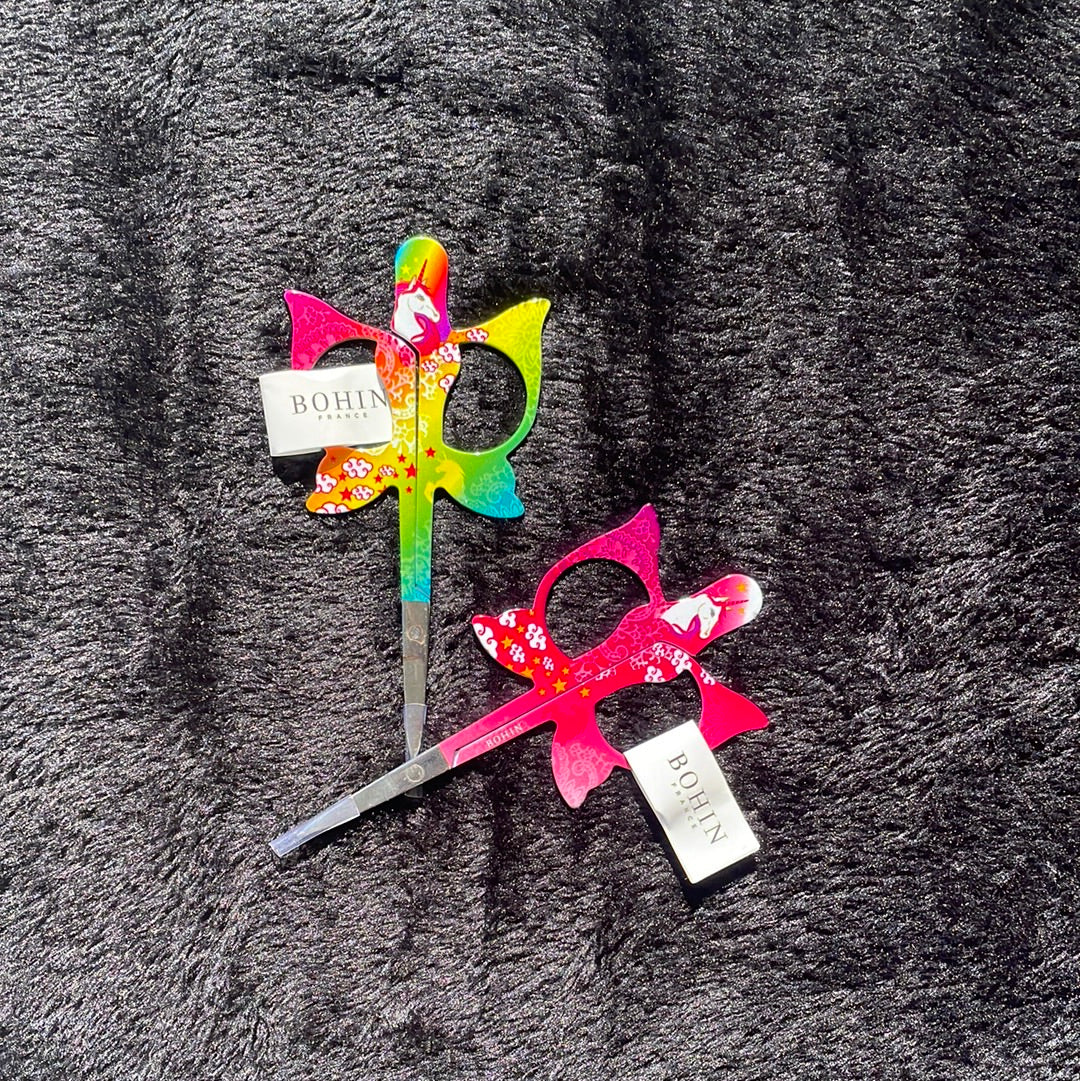 Ciseaux licorne Arc en ciel