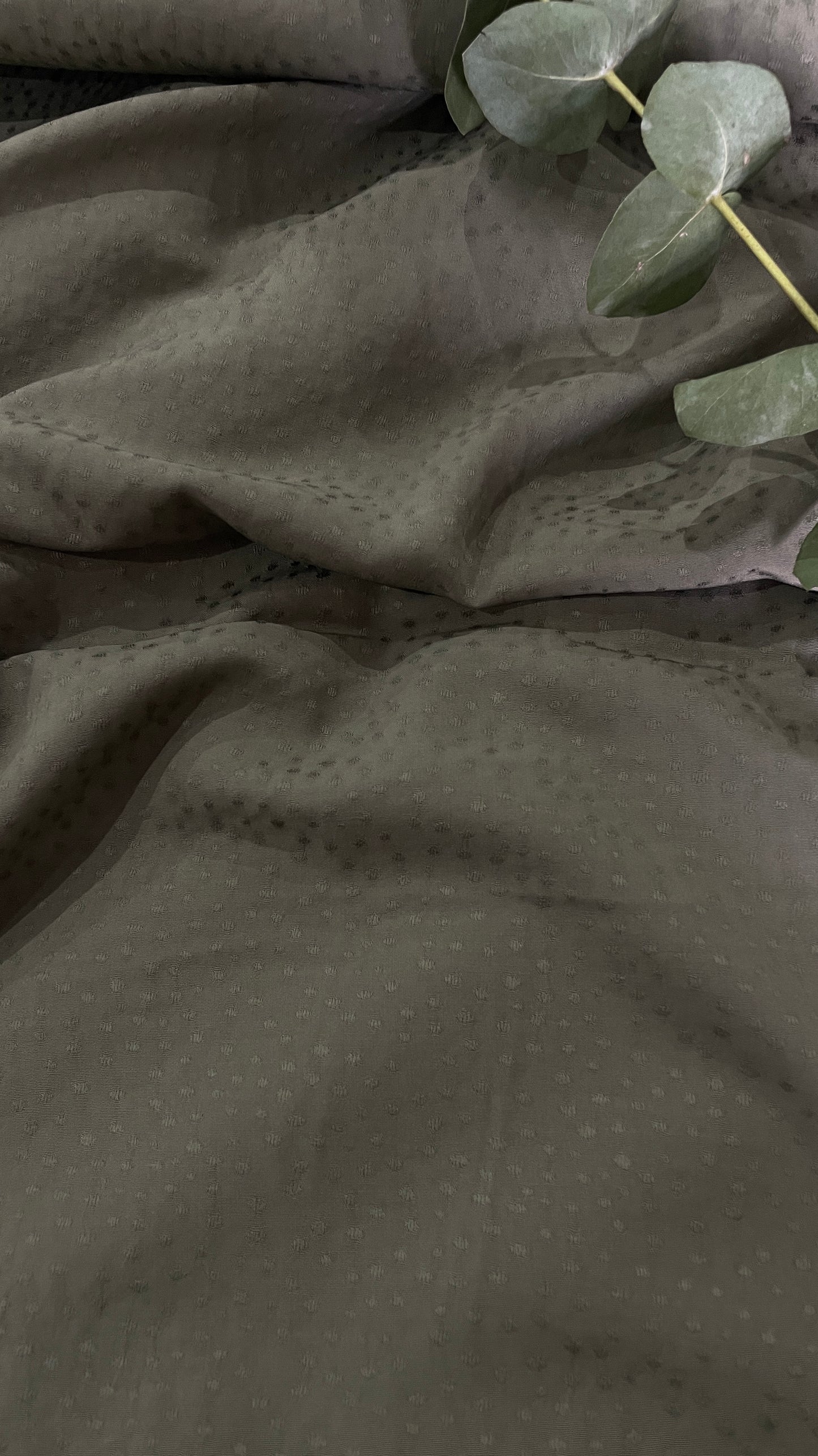 Viscose Jacquard Kaki