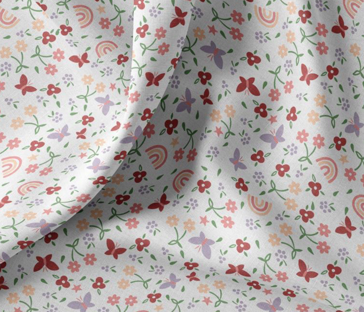 🧸 Organic cotton fitted sheet – 75×35 cm – PELANGI