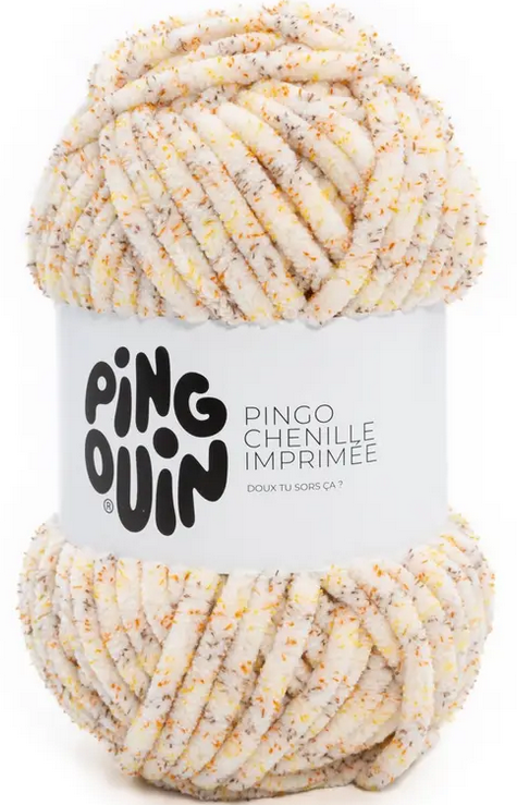 PINGO Chenille Imprimée