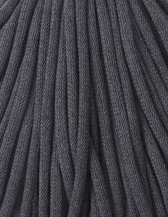 JUMBO SOFT 8mm CHARCOAL Braided Rope