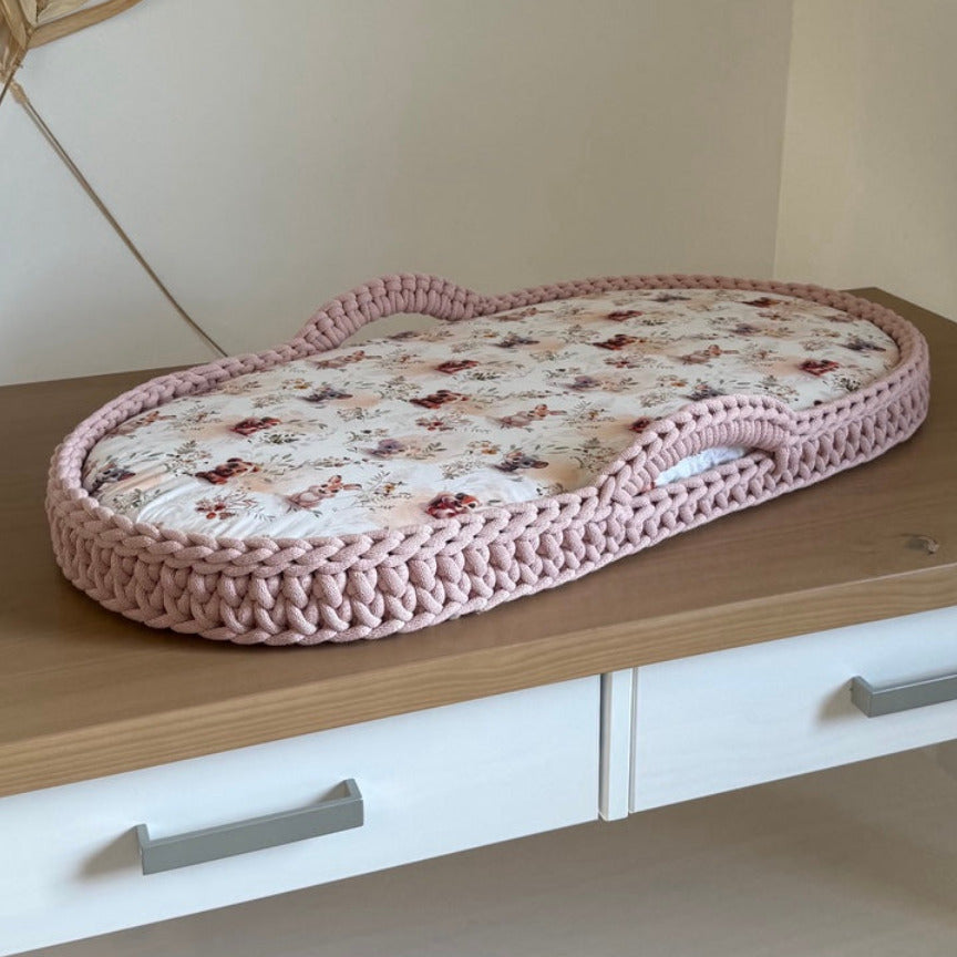 Panier à langer au point Bohème