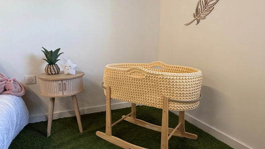 🧺 Pourquoi choisir un couffin au crochet pour ton bébé ?