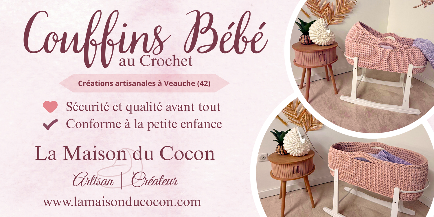 Couffins Poupée au crochet fait main