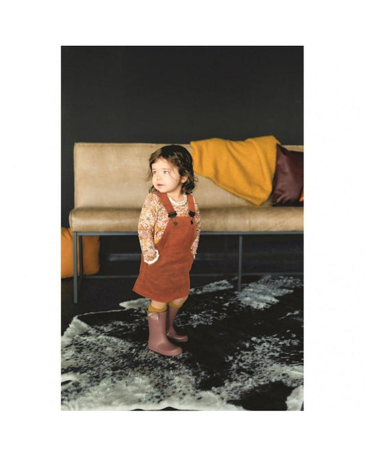 Tissu Velours Lavé Larges Côtes LightSand