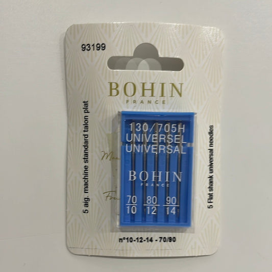 Assortiments d'aiguilles Universel BOHIN No 10-12-14 - 70/90