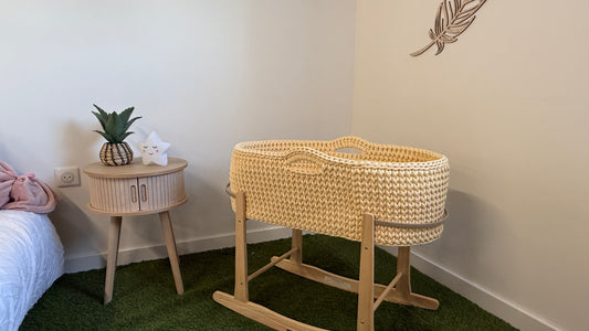 Couffin Bébé Fait main au Crochet