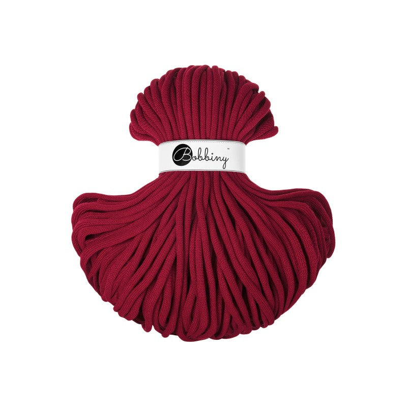 ❤️ Corde tressée en coton – Coloris Red Velvet
