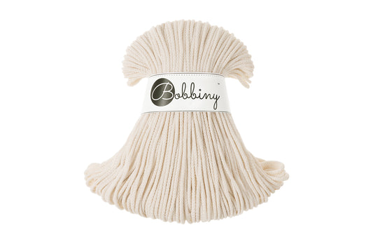 Corde tressée en coton 3mm coloris Natural – Les Fées Crochett’