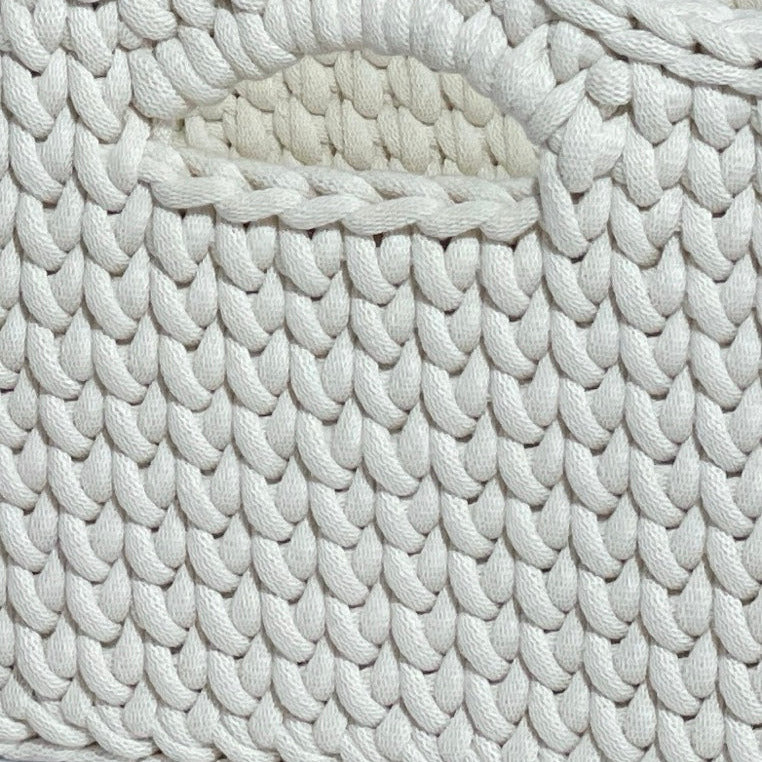 Couffin bébé fait main au crochet réalisé avec le Point Signature de La Maison du Cocon